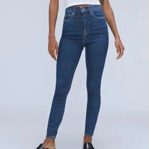 Everlane Way High Skinny Organic Cotton Stretch Denim Jeans